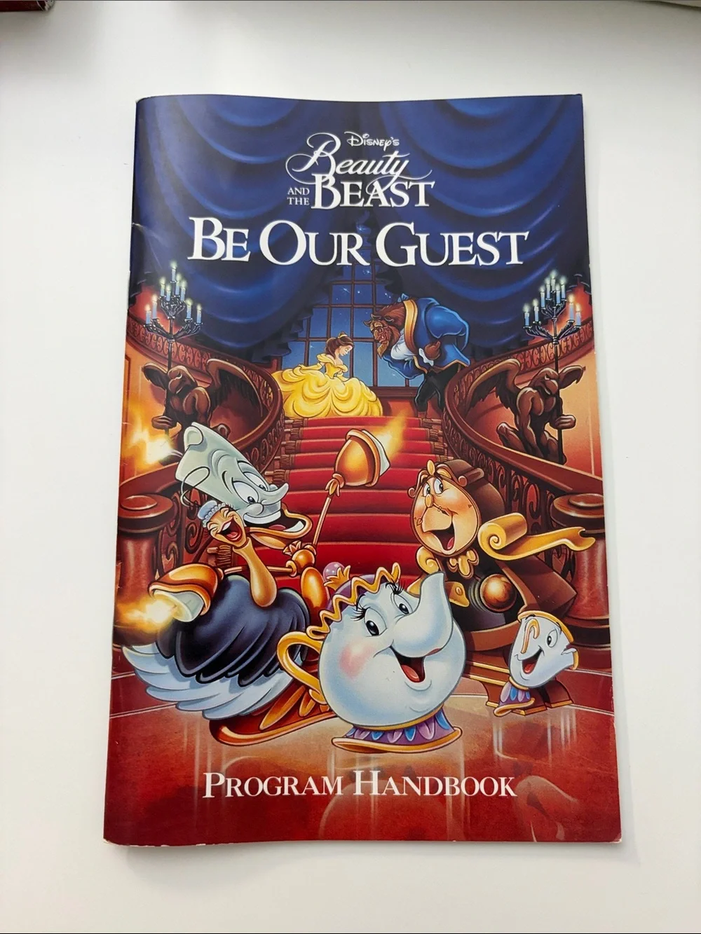Vtg 1992 Disney Beauty and the Beast 'Be Our Guest' PC Game 3.5” IBM Disks